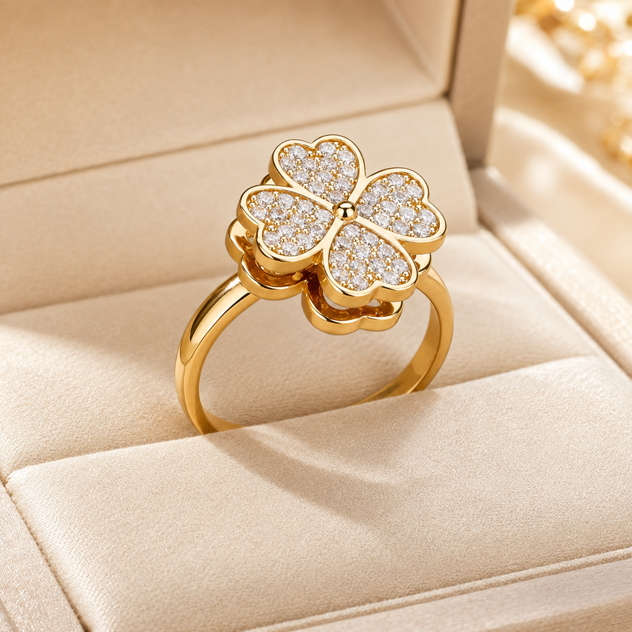 Royal Bloom- Rotating Ring