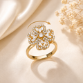 Royal Bloom- Rotating Ring