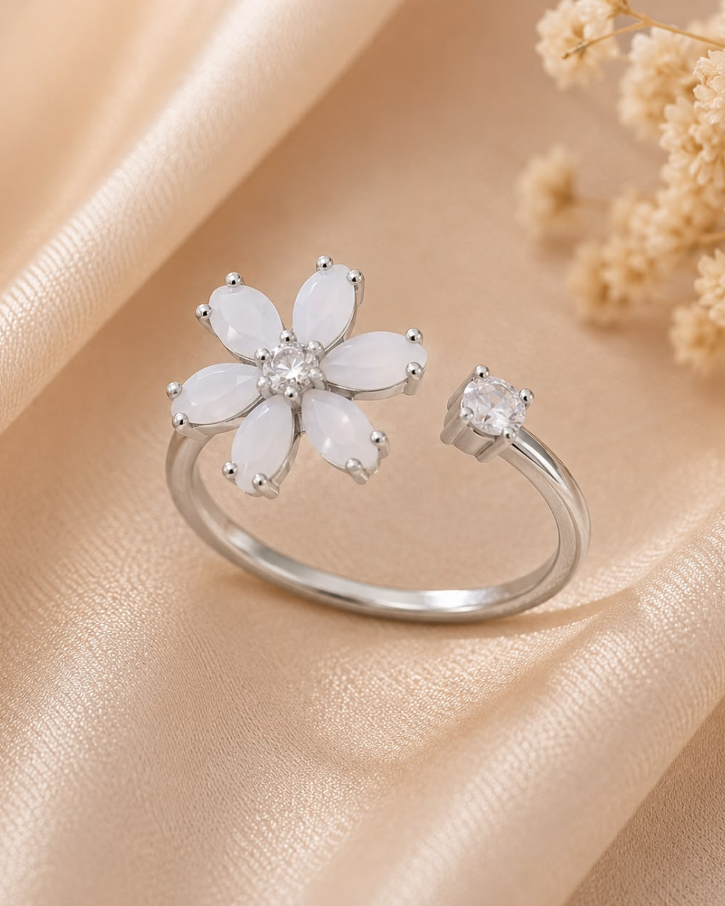 The Bloom of Grace Ring