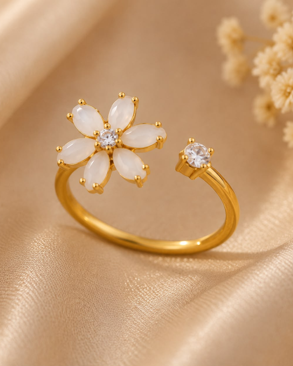 The Bloom of Grace Ring